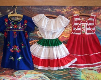 Mexican Embroidered Dress